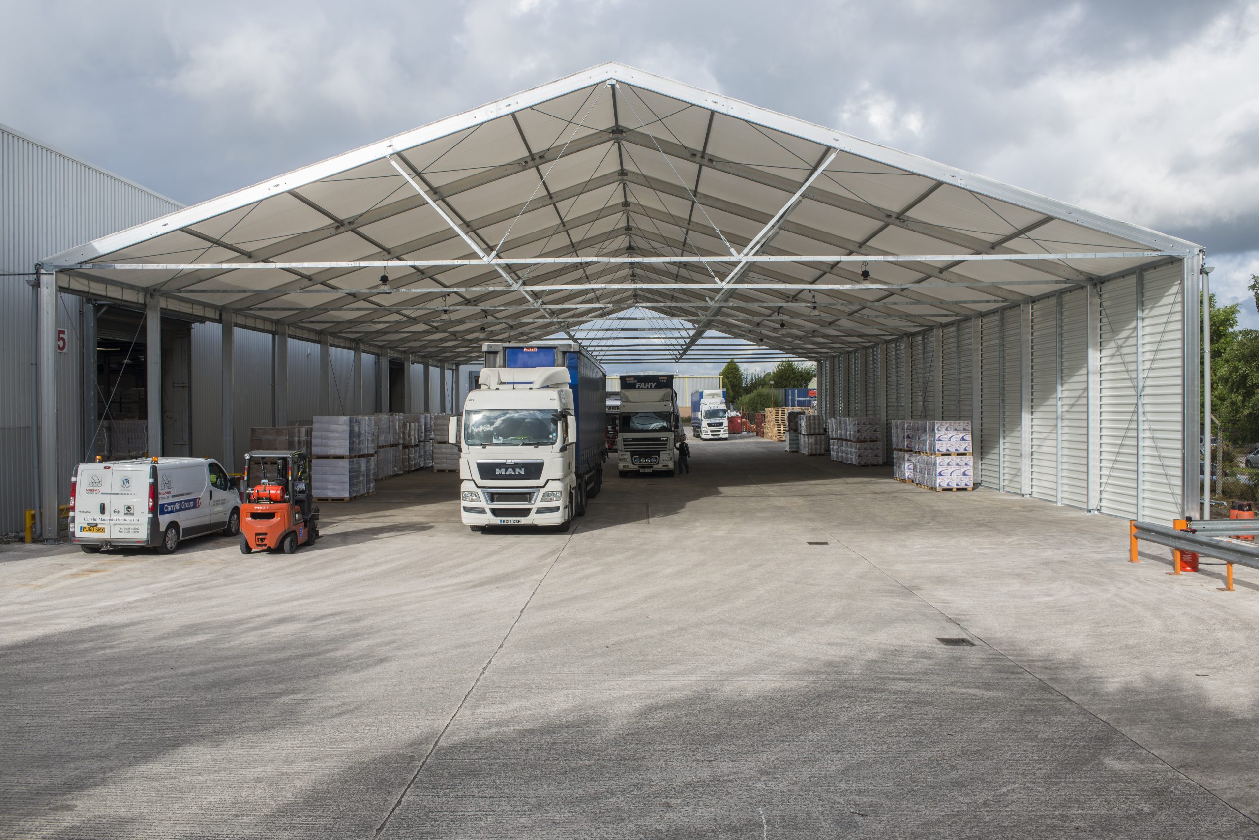 Industrial Canopies - HTS TENTIQ